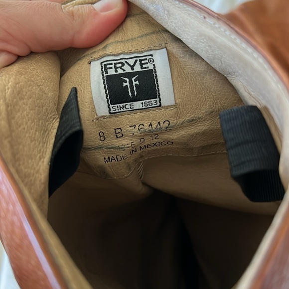 FRYE vintage campus style boots size 8 - Picture 3 of 4